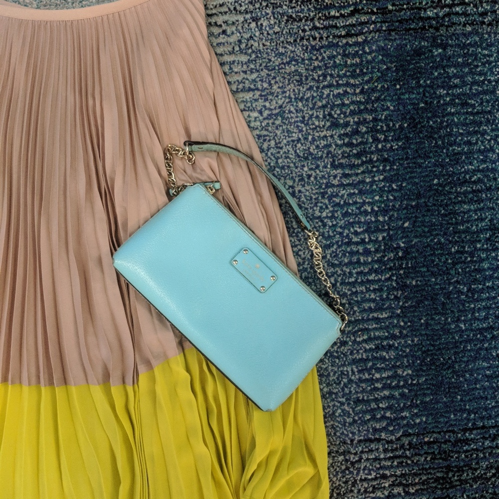 Kate Spade Mint Green/Tiffany Blue Purse